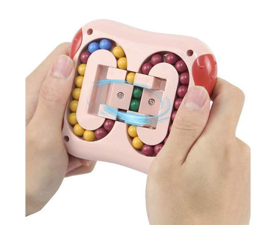Rotating Magic Bean,Toys for Babies Adult,Spinning Magic Bean Game,Unisex Magic Bean IQ Game Toys