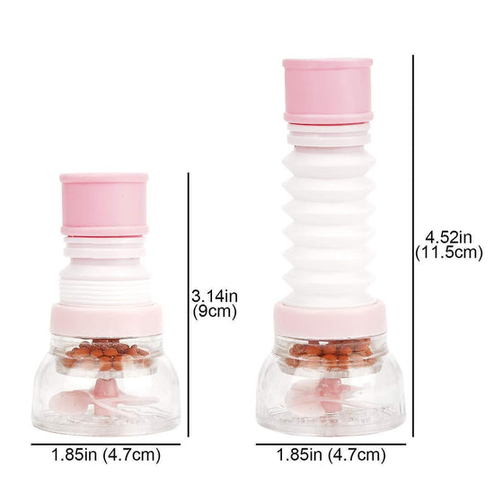 Kitchen Faucet, 3 Pcs Mini 360 Degree Rotating Faucet Water Filter 360 Kitchen Faucet Water Filter