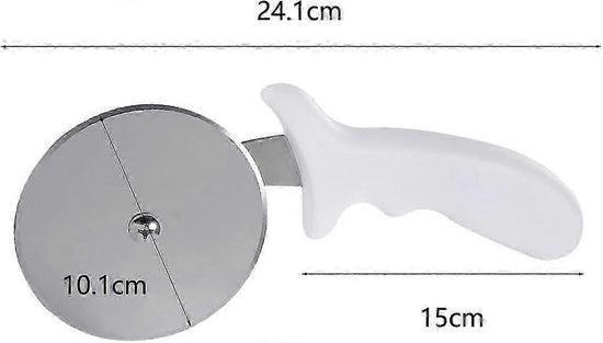 Stainless Steel Pizza Cutter with Non-Slip Handle