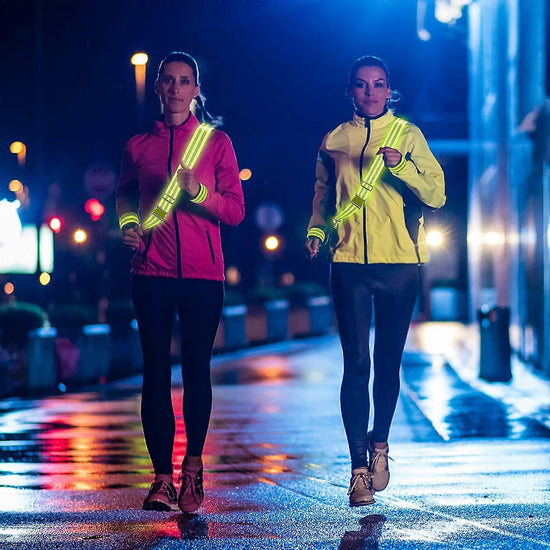 5pcs Reflective Sash, High Visibility Running Gear for Reflective Vest and Accessories