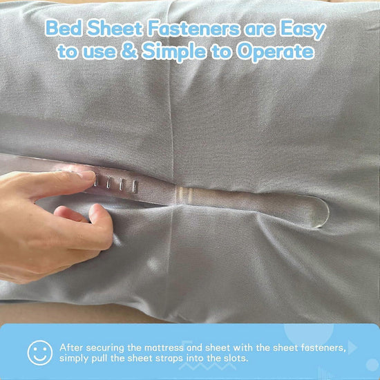 Ultimate Bed Sheet Corner Holder with Mattress Straps