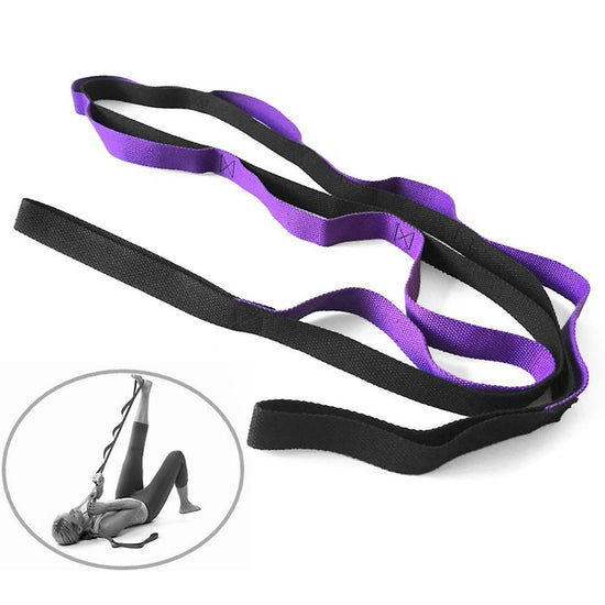 Nonelastic Multi-Loop Yoga Daisy Chain for Dance & Pilates