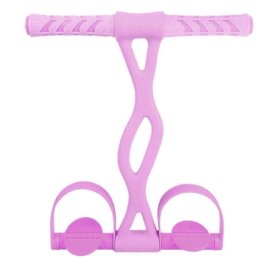 Pedal Resistance Belt Sit-Up Trainer for Yoga & Home Fitness