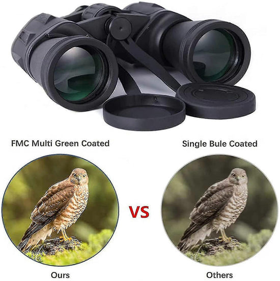 20x50 Hunting Binoculars with Night Vision Bird Watching Compact Binoculars
