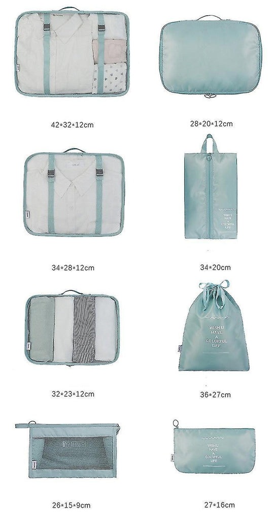 Packing Cubes for Travel Luggage Organization - Multipurpose Set