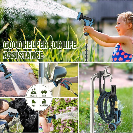 7.5m Garden Hose - Flexible Water Hose for Outdoor Garden Lawn Use
