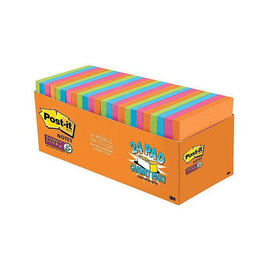 POST-IT 654-24SSAU-CP SS RDJ Pack of 24
