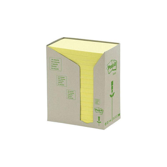 POST-IT 655-RTY Rec Yw 76X127 Pack of 16