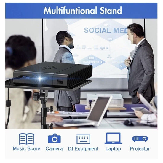 Adjustable Tripod Stand for Projector & Laptop 22-55 Portable