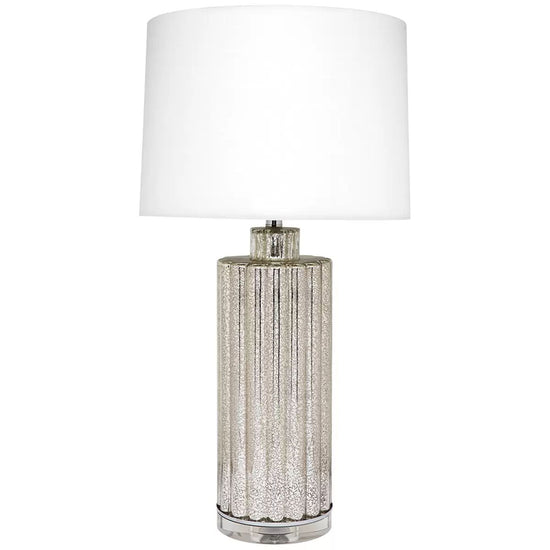 Allure table lamp silver