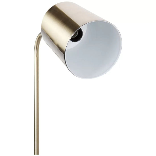 Snapper floor lamp gold marble