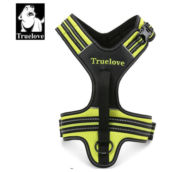 Reflective Heavy Duty Harness Neon Yellow S