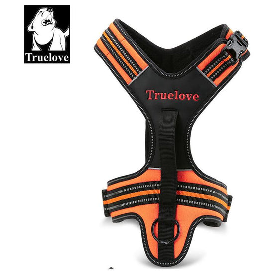 Reflective Heavy Duty Harness Orange XL