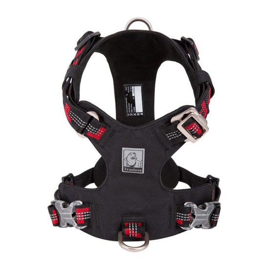 Lightweight 3M reflective Harness Black L