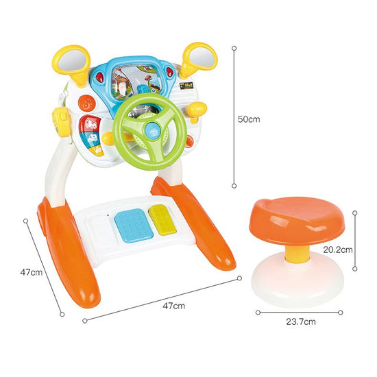 Baby Sensory Play Interactive Driving Simulation with Music and Light