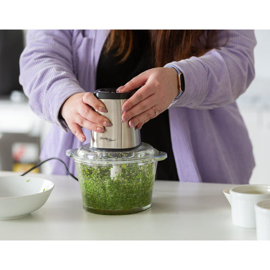 Large Powerful Food Chopper/ Stainless Steel/ 2kg Capacity/ 300W