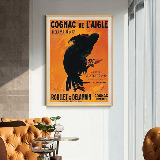 Wall Art 70cmx100cm Cognac de l&
