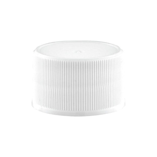 1x 1L Clear HDPE Round Bottle + 28/410 Caps - Empty Plastic Food Storage