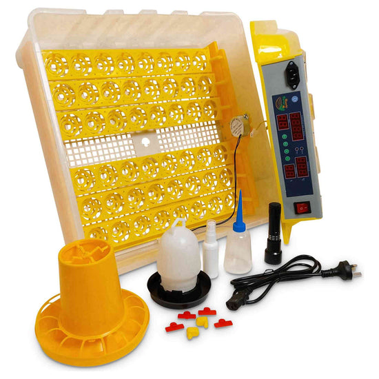 Electric 48 Egg Incubator + Accessories Hatching Eggs Chicken Quail Duck