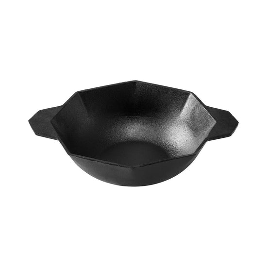 Cast-Iron Traditional Wok Pre-seasoned Non-Stick 28cm