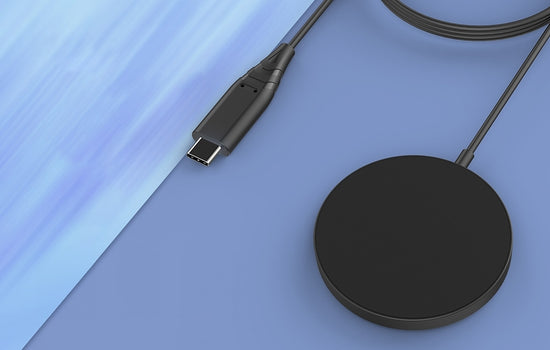 CHOETECH T518-BK15W Removable Fast Wireless Magenetic Charger for iPhone12/13/14/15 & More with 1M Cable