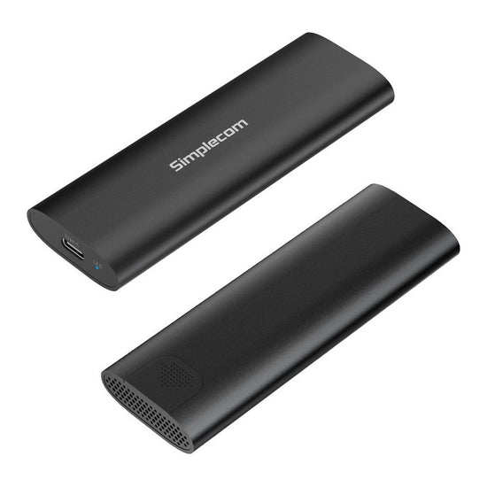 Simplecom SE516 NVMe / SATA Dual Protocol M.2 SSD Tool-Free USB-C Enclosure USB 3.2 Gen 2 10Gbps