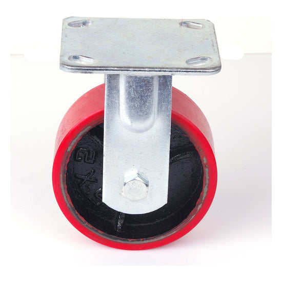 5 inch Industrial 500KG Caster Wheels Fixed Casters Castor Wheels Cart Furniture Workbench