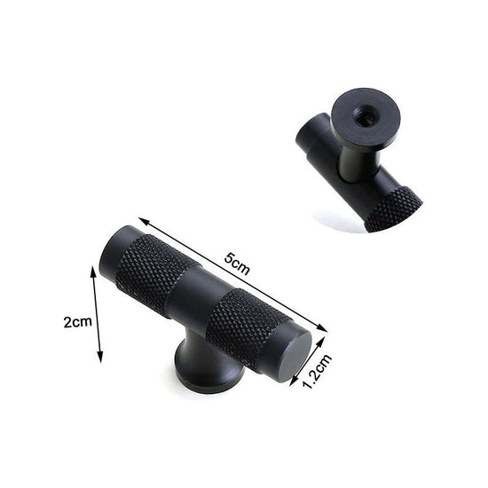Black Furniture Door Kitchen Cabinet Handle Handles Pull Pulls Cupboard T Bar