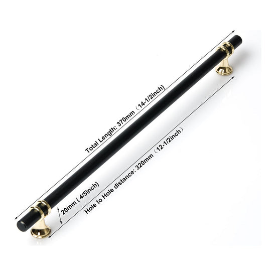 Luxury Design Kitchen Cabinet Handles Drawer Bar Handle Pull Black 320mm