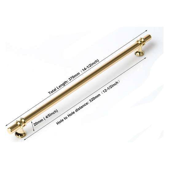 Luxury Design Kitchen Cabinet Handles Drawer Bar Handle Pull Gold 320MM