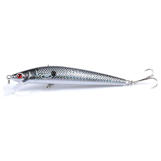 7x Popper Minnow 11.8cm Fishing Lure Lures Surface Tackle Fresh Saltwater