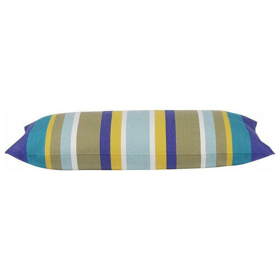 Pack of 4 Corban Royal Rectangle 35x70cm Striped Multicoloured Cushion Cover