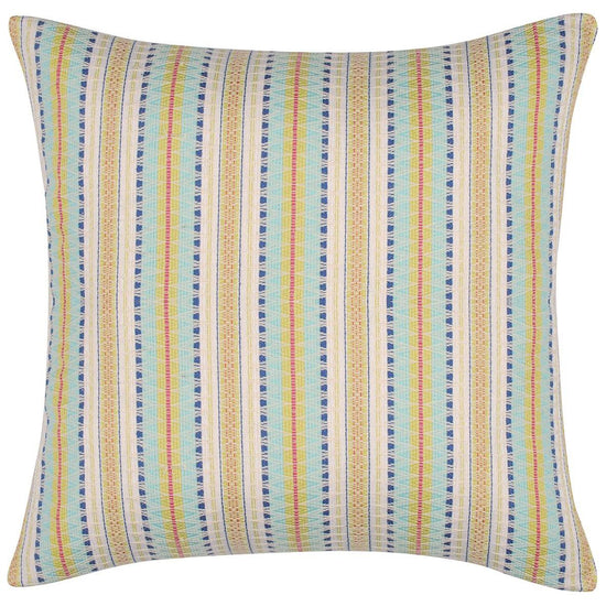Pack of 4 Finn Yellow Multicoloured Retro Cushion Cover