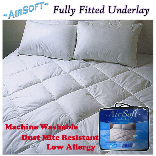 Air Soft Fully Fitted Underlay KING SINGLE