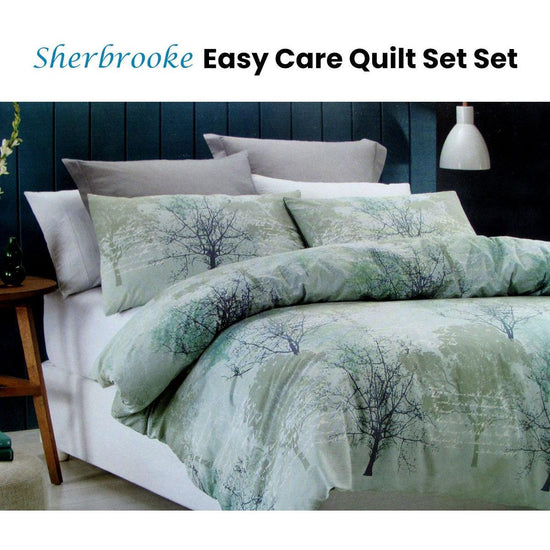 Belmondo Sherbrooke Forest Easy Care Quilt Cover Set King