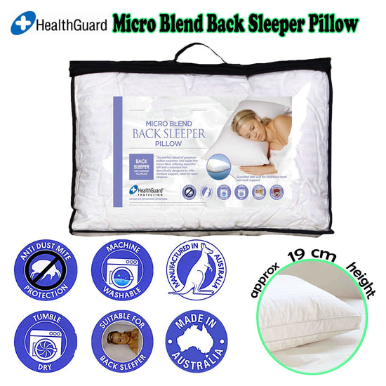 Easyrest Micro Blend Back Sleeper Pillow