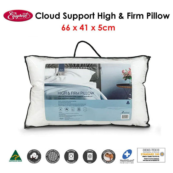 Easyrest Cloud Support High & Firm Pillow 66 x 41 x 5 cm