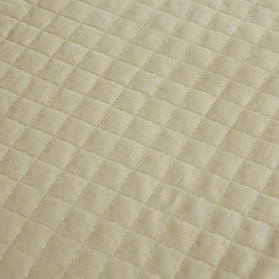J.Elliot Home Adela Sandstone Velvet Quilted Coverlet Set Queen/King