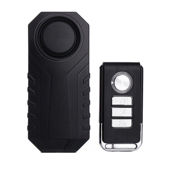 Wireless Anti-Theft Alarm with Remote for Bike Scooter Motorcycle 113dB