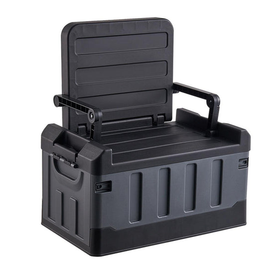 Folding Storage Box Large Capacity Organizer Collapsible Container for Home Use