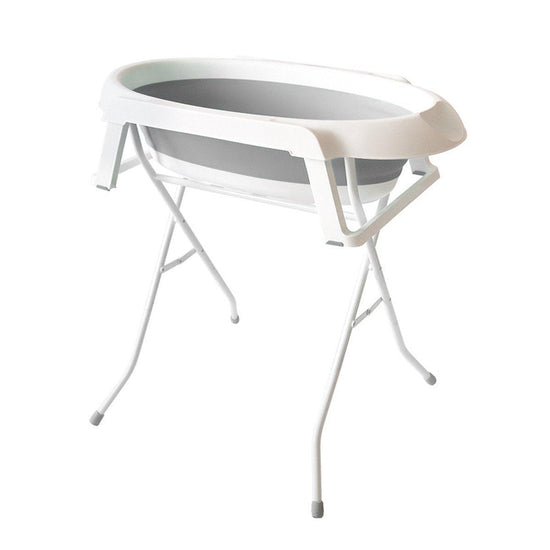 Pet Bath Tub Elevated Stand for Cats and Puppies Portable Bathing Tub for Pets