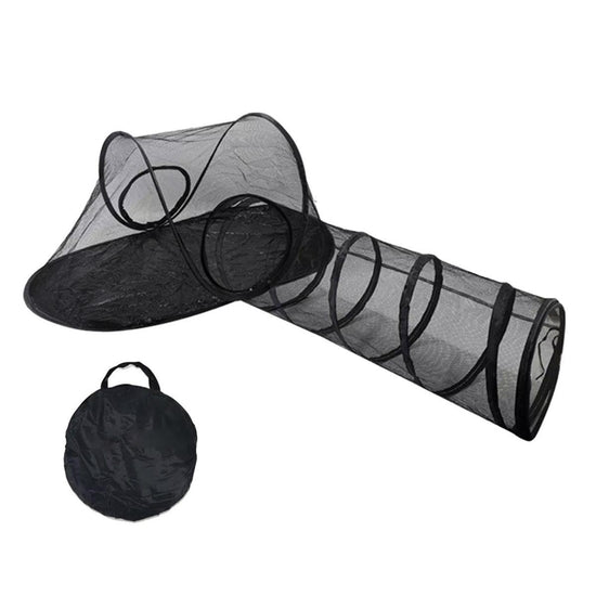 Outdoor Pet Tent Nest Foldable Cat Tunnel Playhouse Portable Shelter for Cats