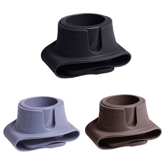 Couch Cup Holder Silicone Drink Coaster Tray Sofa Armrest Stand Car Cup Holder - Coffee