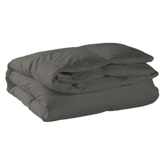 Luxor Australian Made Summer Grey 200GSM Bamboo Blend Quilt Single