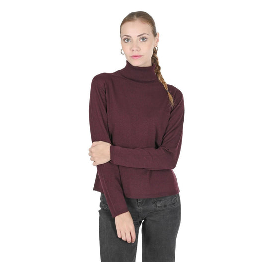 Exquisite Cashmere Turtleneck Sweater for Women - S