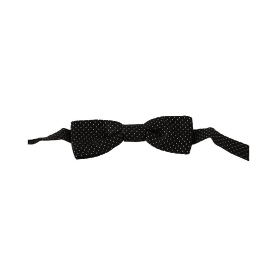 Dolce & Gabbana Silk Bow Tie One Size Men
