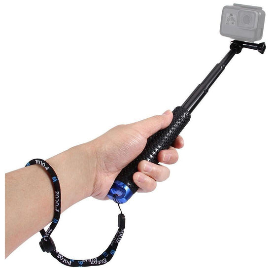 Extendable Monopod For Gopro And Other Action Cameras - 19-49Cm