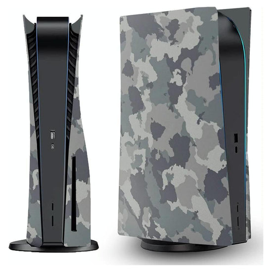Camouflage Shell Protective Cover For Ps5 Cd-Rom Console