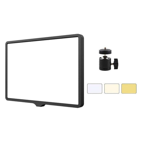 10 Flat-Panel Live Fill Light - Adjustable 3000-6500K Temperature
