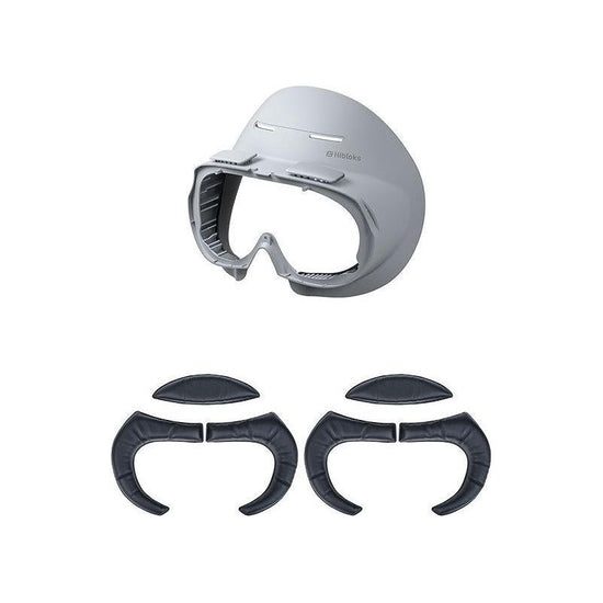 Comfortable Ice Silk Vr Face Cushion For Pico 4 Hibloks - 1Pc Pu Cotton